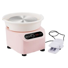 Pottery Wheel, 11 inch Pottery Forming Machine, 350W Electric Wheel for Pottery with Foot Pedal and LCD Touch Screen
